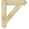 Ekena Millwork Traditional Arts & Crafts Rough Sawn Bracket, Douglas Fir, 6"W x 32"D x 36"H BKT06X32X36TRA03RDF - alternate 3
